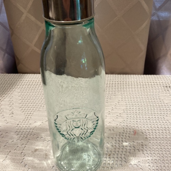 Starbucks Lot, Glass Cold Beverage Bottle and Holiday Cold Cup Set of 5 - Picture 5 of 6